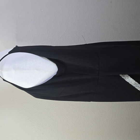 BCX black Sleeveless Halter Neck Sheath Maxi Dress size 2X - Picture 8 of 15